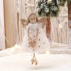 Goodsright Decor 3pcs Delightful Angel Girl Pendant Decor Set - Festive Charm Dolls for Christmas Tree, Home, Office & Party - Uniquely Crafted, Dazzling Scene Accent
