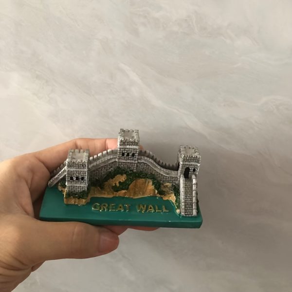 Goodsright Decor Resin Great Wall of China Miniature Sculpture, Moss Micro Landscape Decor, Aquarium Ornament, DIY Decorative Figurine