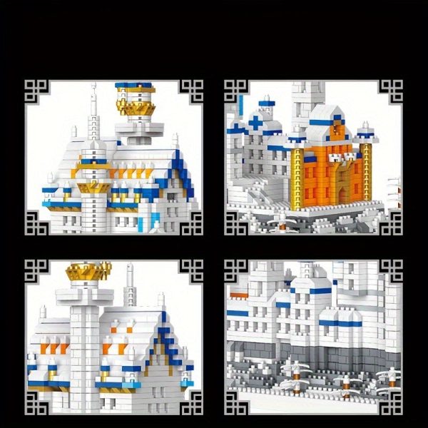 Goodsright Decor 2790pcs Miniature World Landmarks Building Set - Create & Display Swan Lake Castle - Educational Architecture Models - Perfect Gift & Decorative Masterpieces