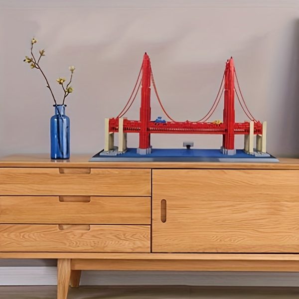 Goodsright Decor 1977pcs Famous Places Series Classic Bridge Block Model, Creative Block Ornament, High Difficult Three-dimensional Assembling Collectible Model, DIY Gift
