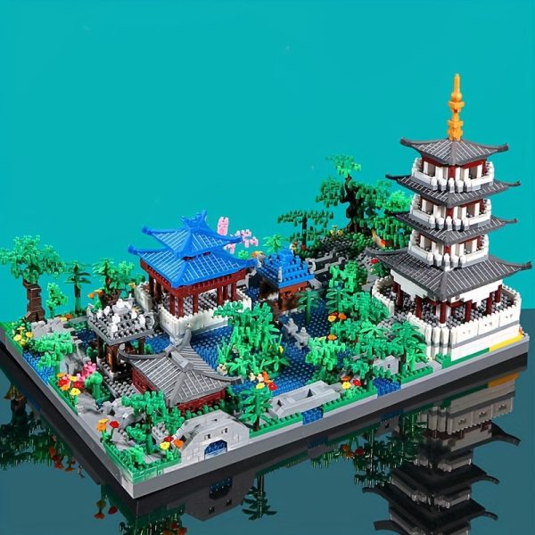 Goodsright Decor 2000+ Piece Hangzhou West Lake Architectural Model - A Masterpiece Challenge for Aspiring Architects and Enthusiasts - Creative, Educational Gift Sparking Imagination and Problem-Solving Skills