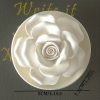 Goodsright Decor 1pc Exquisite Ceramic Flower-Shaped Aroma Diffuser - Empty Bottle for Custom Fragrance, Home Decor, Air Freshener, and Car Accessory for Wedding, Halloween, and Christmas Decorations
