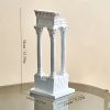 Goodsright Decor 1pc Exquisite Classic Roman Architecture Model Ornament - Beautiful Desk Accessory for Elegant Decoration - Suitable for Living Room, Bedroom, Office, Study, and More