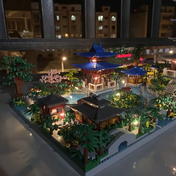 Goodsright Decor 4000pcs Mini World Landmarks - West Lake Chinese Scenic Puzzle - Advanced Difficulty DIY Model Kit, Ideal for Hobbyists & Collectors, Memorable Gift for Building Enthusiasts