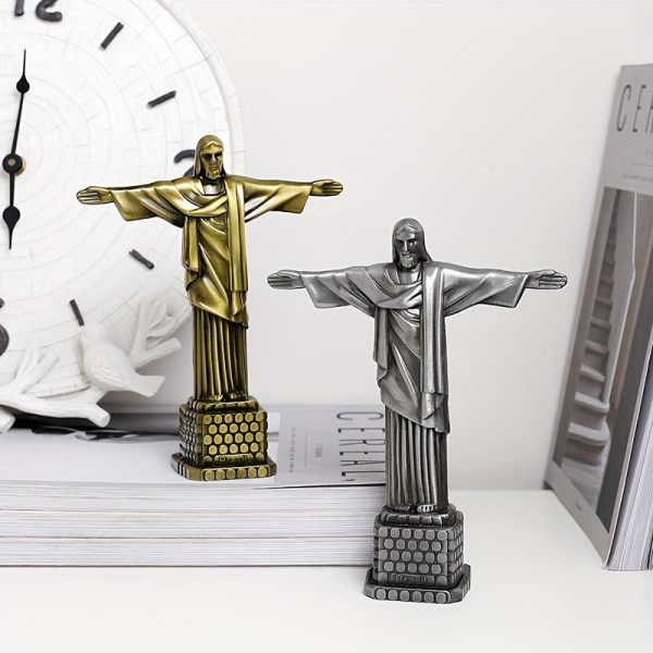 Goodsright Decor 1pc Brazilian Landmark Tourist Building Model Ornament, Iron Crafts Decoration Living Room Restaurant Holiday Gift Souvenir