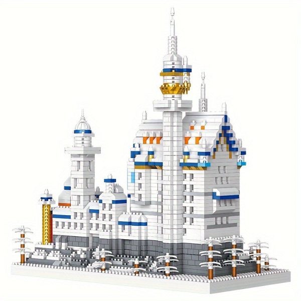 Goodsright Decor 2790pcs Miniature World Landmarks Building Set - Create & Display Swan Lake Castle - Educational Architecture Models - Perfect Gift & Decorative Masterpieces