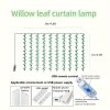 Goodsright Decor Enchanting Willow LED Curtain Lights, 1 Pack of 100, USB-Powered with 8 Twinkling Modes - Versatile Decor for Christmas, Weddings, Parties, Bedrooms, and New Year Ambiance