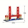 Goodsright Decor 1977pcs Famous Places Series Classic Bridge Block Model, Creative Block Ornament, High Difficult Three-dimensional Assembling Collectible Model, DIY Gift