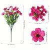 Goodsright Decor 12-Piece Uv-Resistant Artificial Daisies & Eucalyptus - Vibrant Faux Flowers For Outdoor Decor, Perfect For Porch, Patio, Window Boxes & Home Gardens